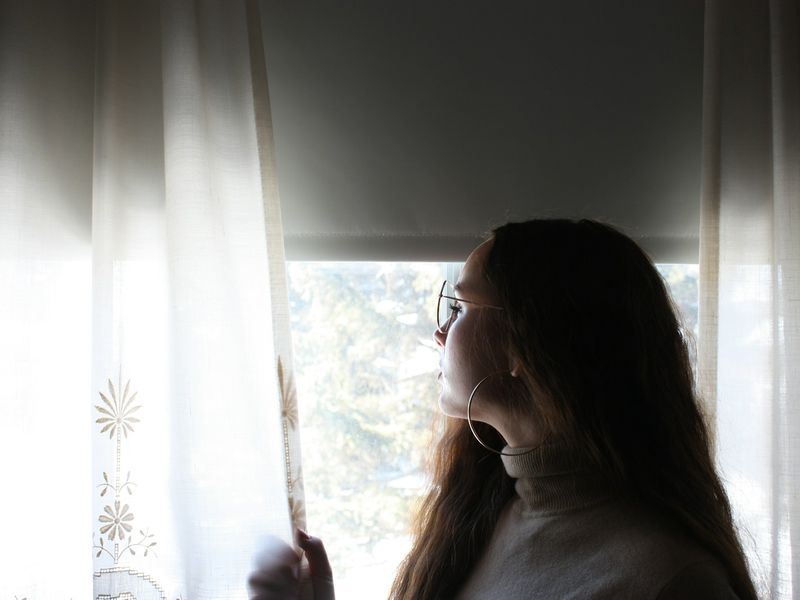 Portrait de dos, lumière douce