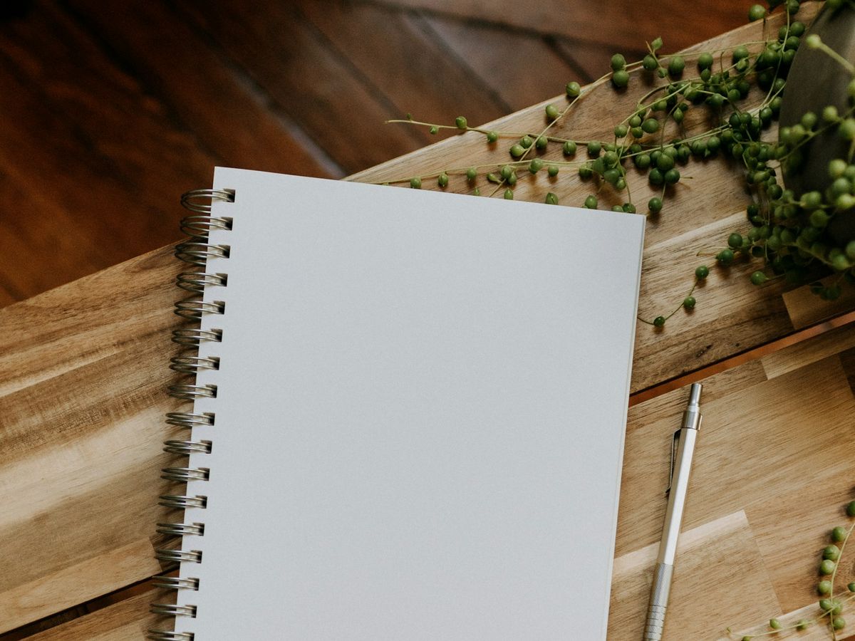 Carnet de notes et stylo